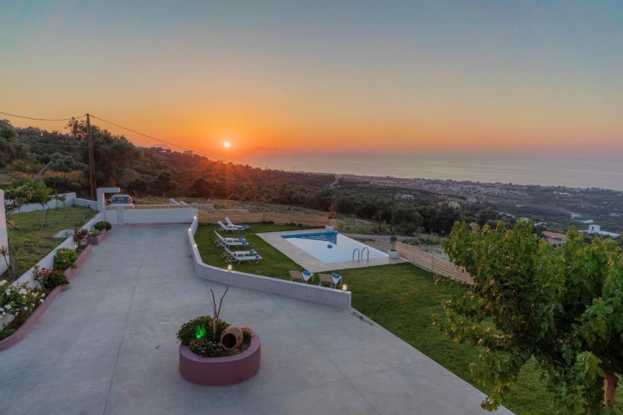 Alkistis Villa With Amazing Sea View Maroulás 외부 사진