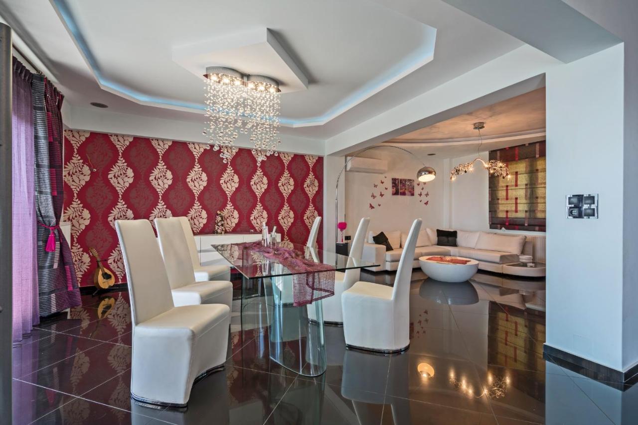 Alkistis Villa With Amazing Sea View Maroulás 외부 사진
