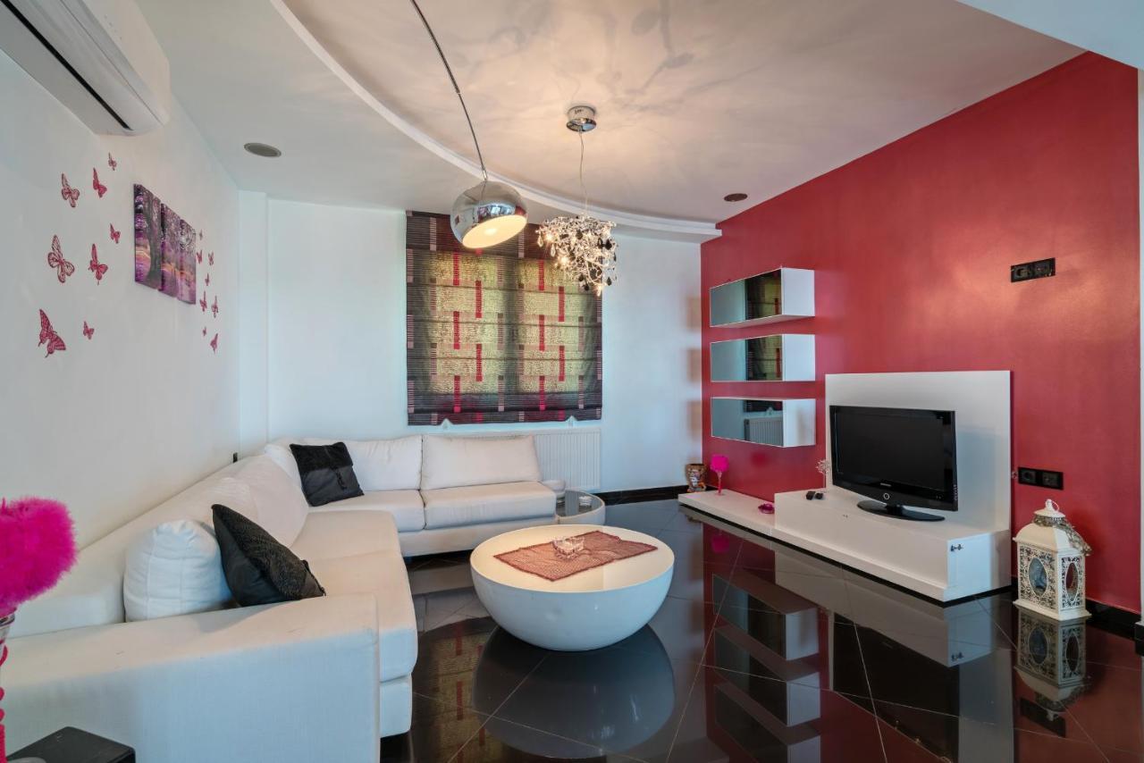 Alkistis Villa With Amazing Sea View Maroulás 외부 사진
