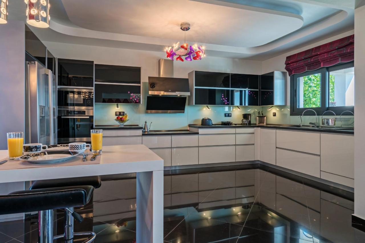 Alkistis Villa With Amazing Sea View Maroulás 외부 사진