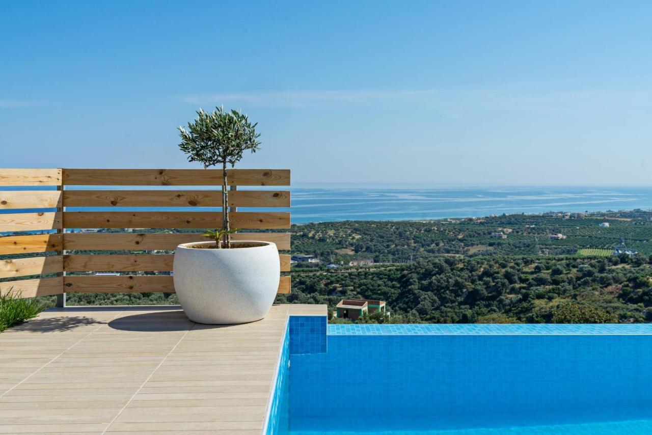 Alkistis Villa With Amazing Sea View Maroulás 외부 사진