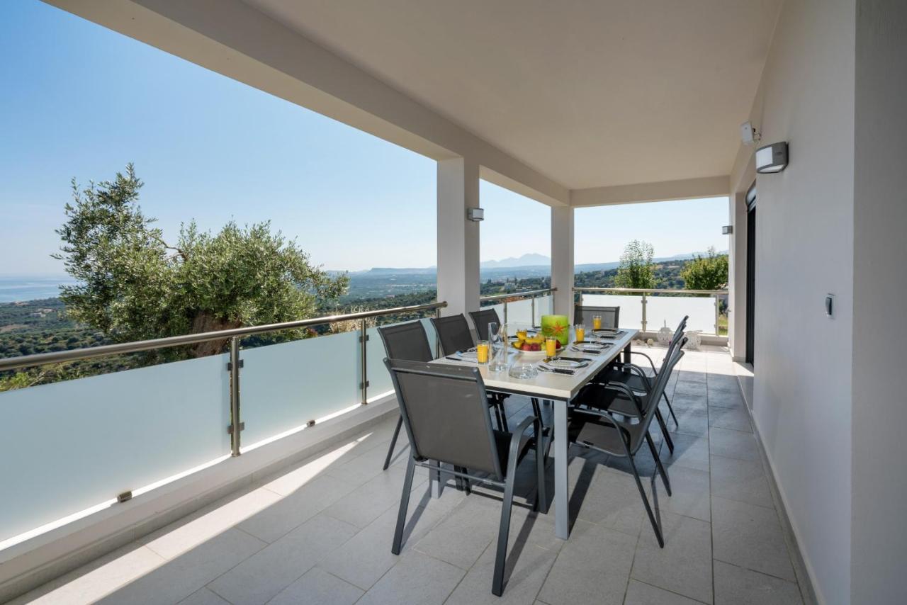 Alkistis Villa With Amazing Sea View Maroulás 외부 사진