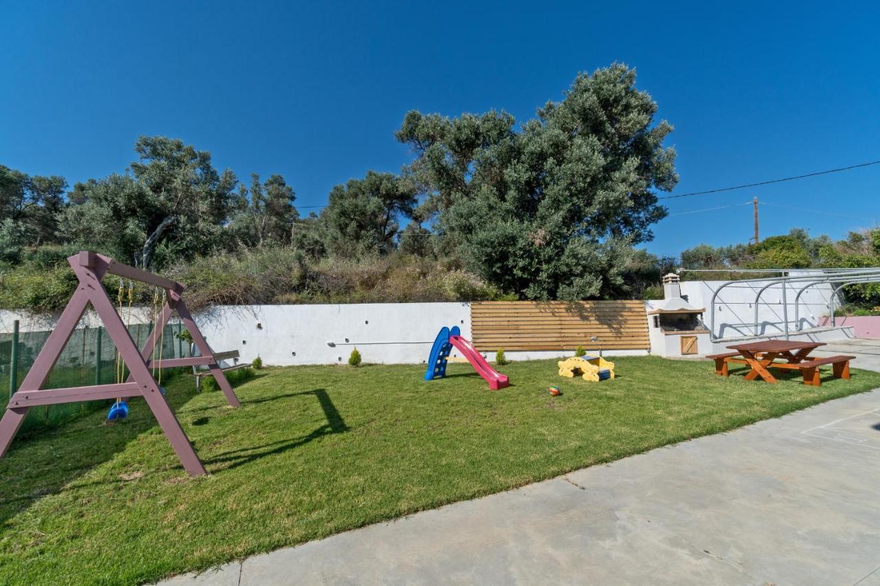 Alkistis Villa With Amazing Sea View Maroulás 외부 사진