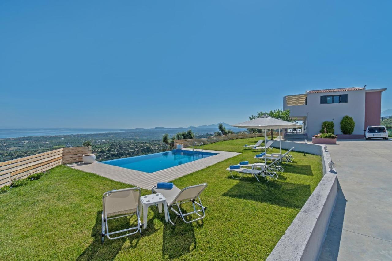 Alkistis Villa With Amazing Sea View Maroulás 외부 사진