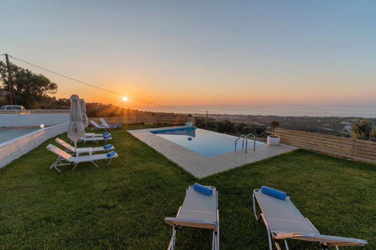 Alkistis Villa With Amazing Sea View Maroulás 외부 사진