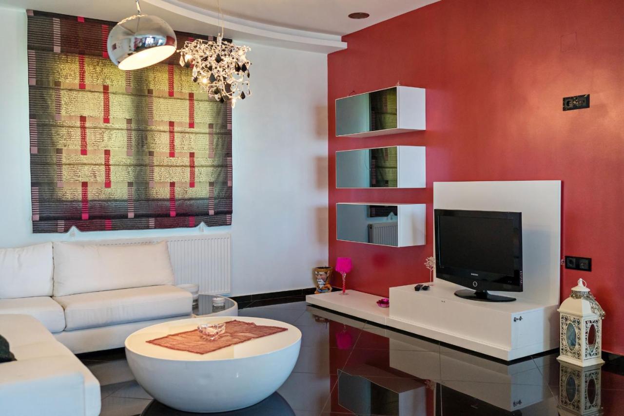 Alkistis Villa With Amazing Sea View Maroulás 외부 사진