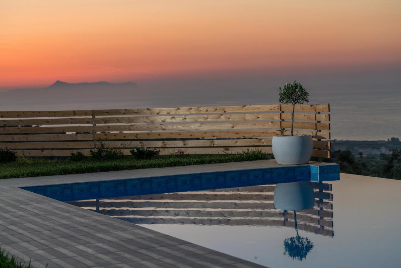 Alkistis Villa With Amazing Sea View Maroulás 외부 사진