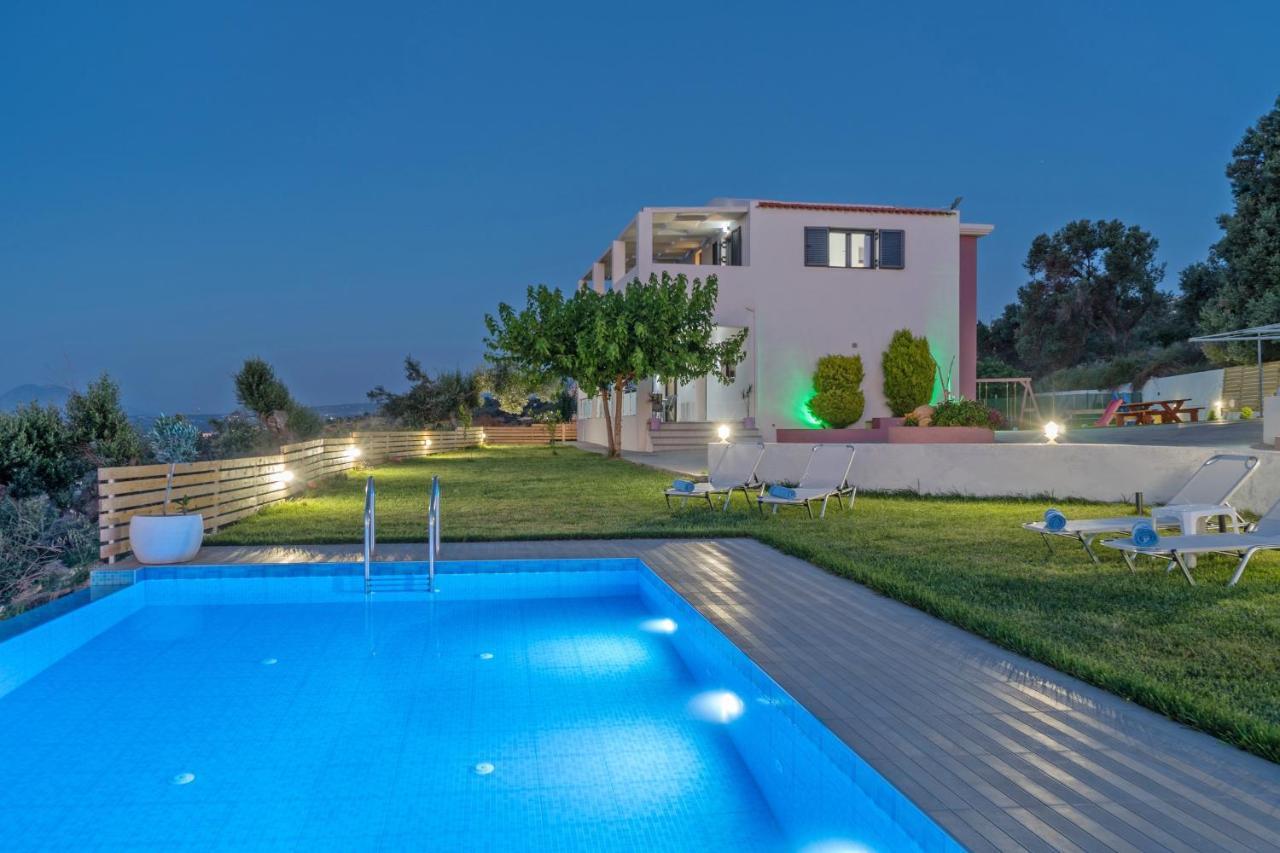 Alkistis Villa With Amazing Sea View Maroulás 외부 사진