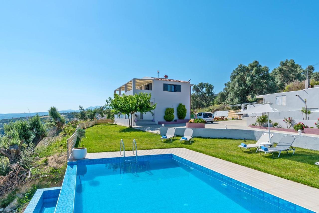 Alkistis Villa With Amazing Sea View Maroulás 외부 사진