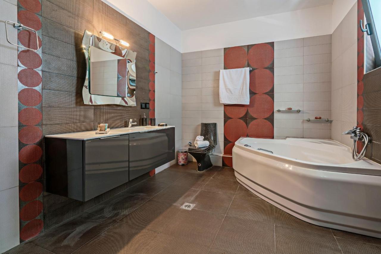 Alkistis Villa With Amazing Sea View Maroulás 외부 사진