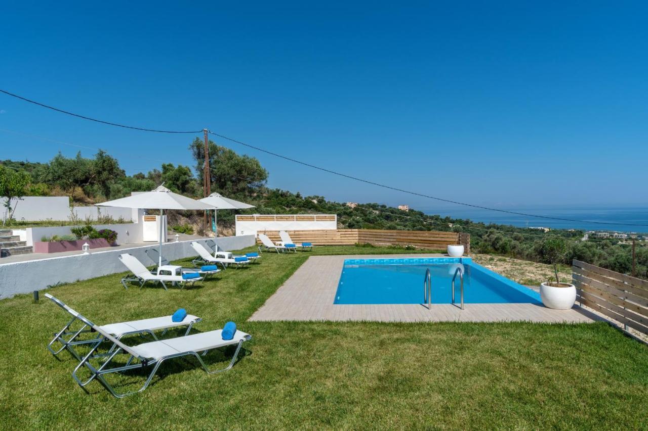 Alkistis Villa With Amazing Sea View Maroulás 외부 사진