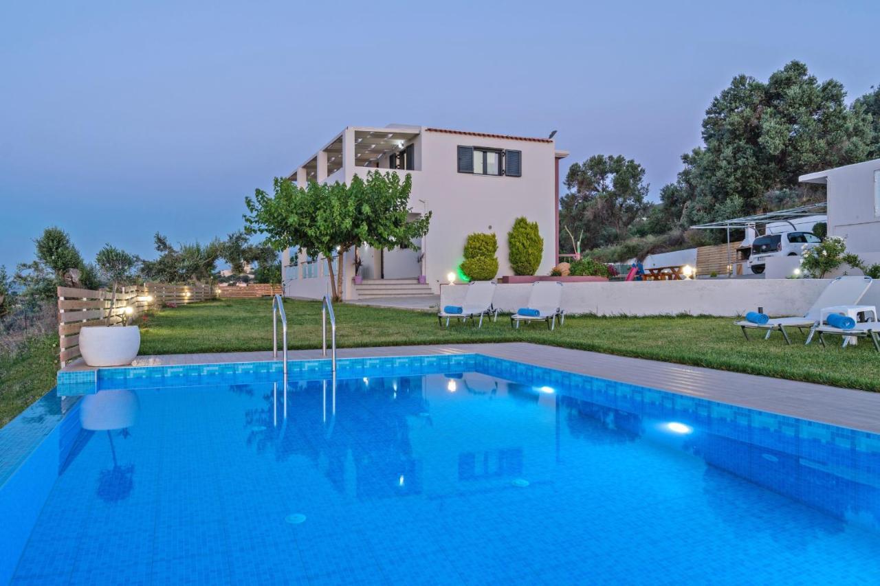 Alkistis Villa With Amazing Sea View Maroulás 외부 사진