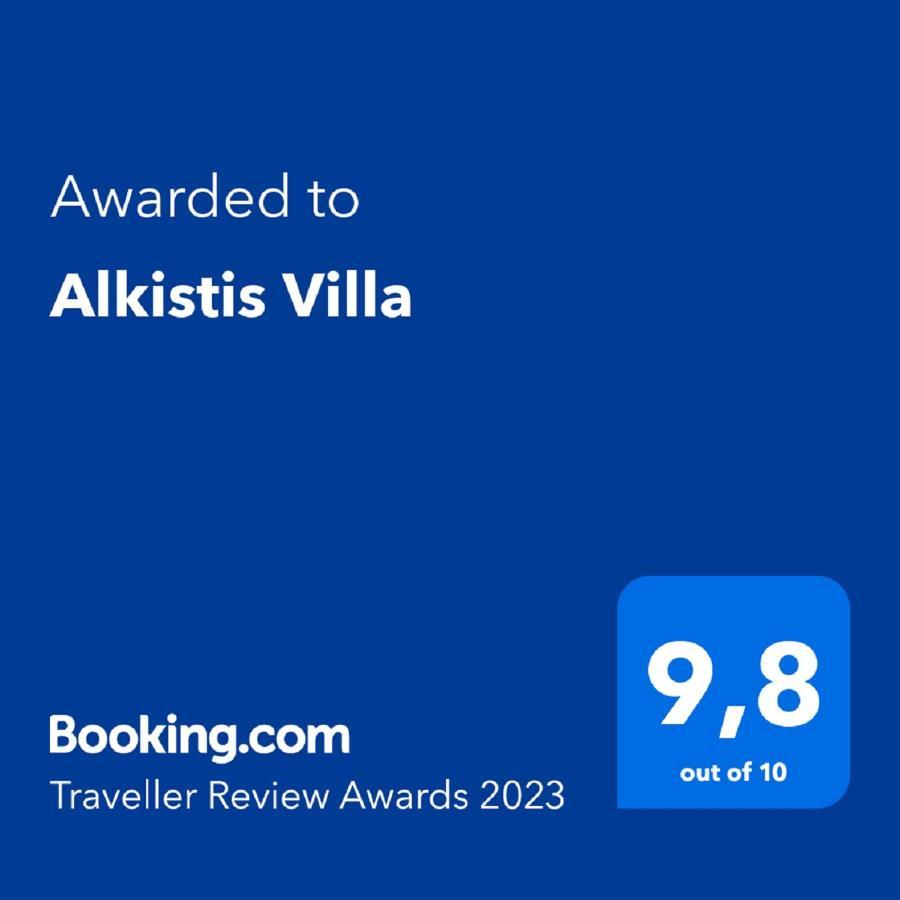 Alkistis Villa With Amazing Sea View Maroulás 외부 사진
